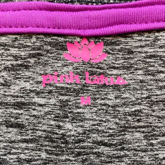 Pink Lotus Gray Cowl Neck Short Sleeve Tunic/Dress Size Medium - Picture 3 of 9